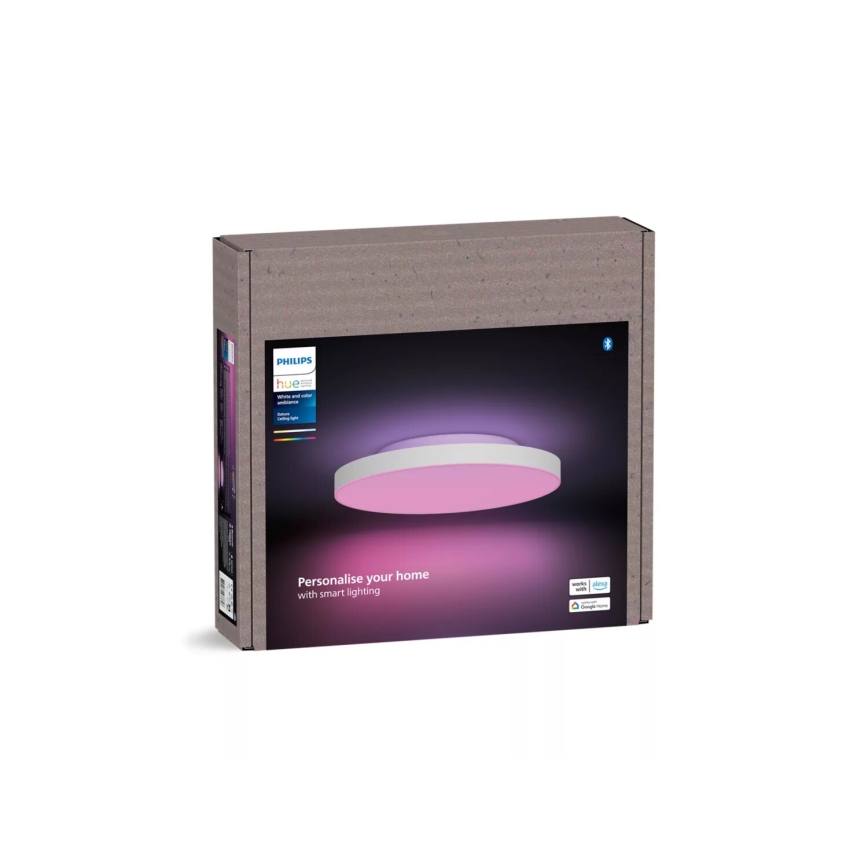 Philips - LED RGBW Dimmable ceiling light Hue DATURA LED/48W/230V 2000-6500K