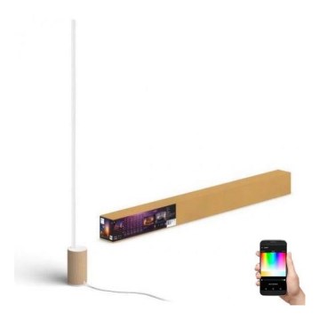 Philips - LED RGBW Dimmable floor lamp Hue SIGNE LED/29W/230V 2000-6500K beige