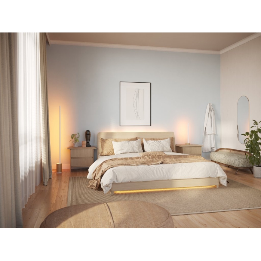 Philips - LED RGBW Dimmable floor lamp Hue SIGNE LED/29W/230V 2000-6500K beige