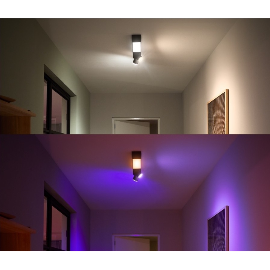 Philips - LED RGBW Dimmable spotlight Hue CENTRIS LED/11W/230V + 2xGU10/5,7W