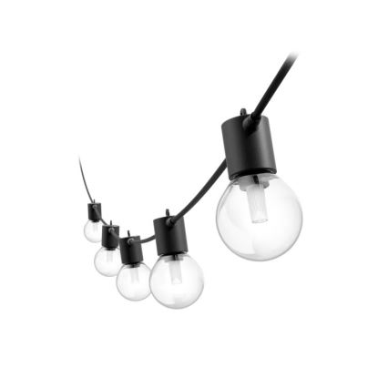 Philips - Hue FESTAVIA RGBW LED Dimmable Outdoor Extension String Lights, 30 LEDs, 21 m, IP65