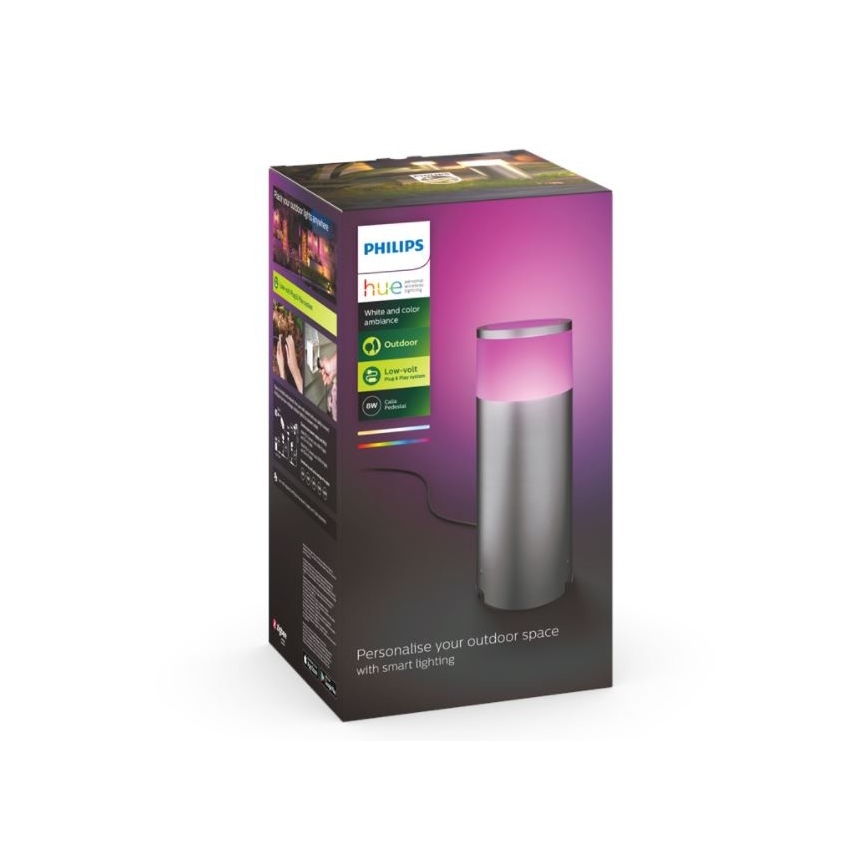 Philips - LED RGBW Dimmable outdoor lamp Hue CALLA LED/8W/230V IP44
