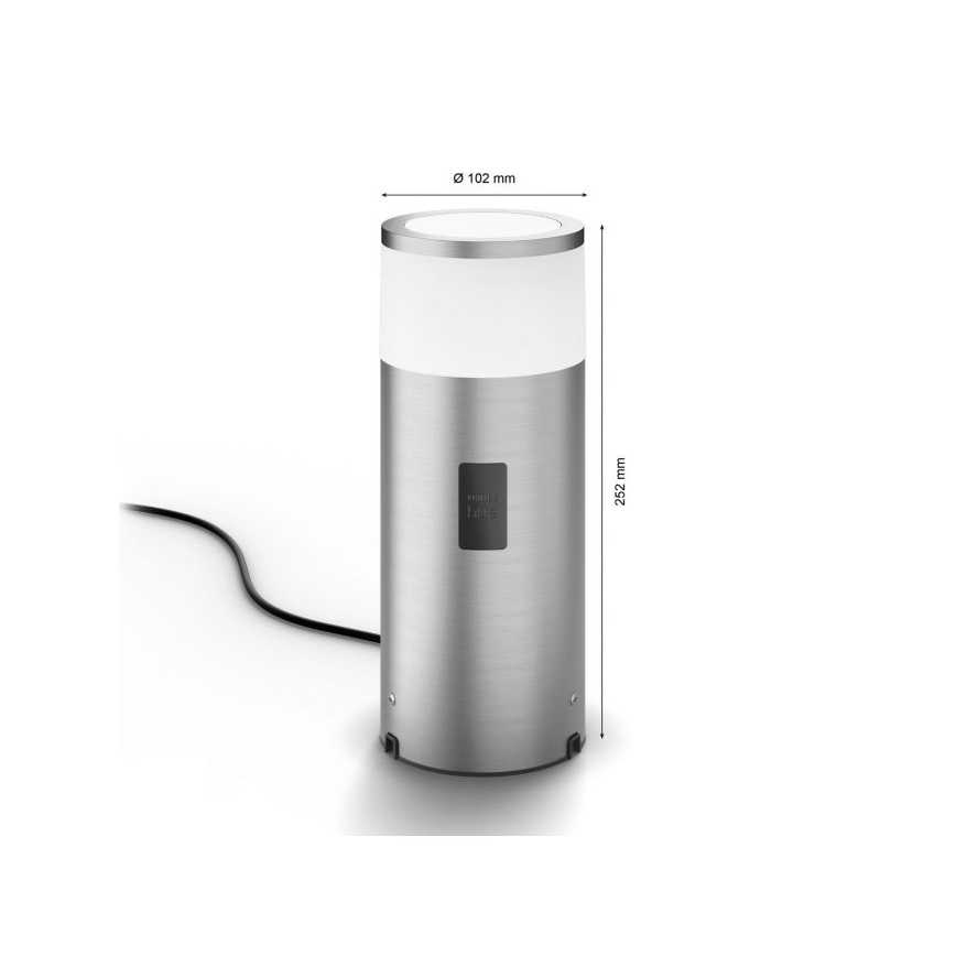 Philips - LED RGBW Dimmable outdoor lamp Hue CALLA LED/8W/230V IP44