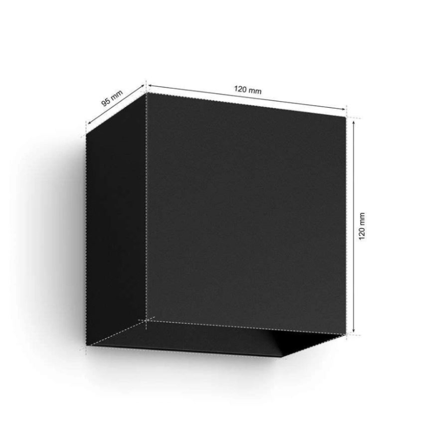 Philips - LED RGBW Dimmable outdoor wall light Hue RESONATE LED/8W/230V 2000–6500K IP44