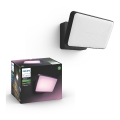 Philips - LED RGBW Dimmable outdoor reflektor Hue DISCOVER 2xLED/15W/230V 2000-6500K IP44