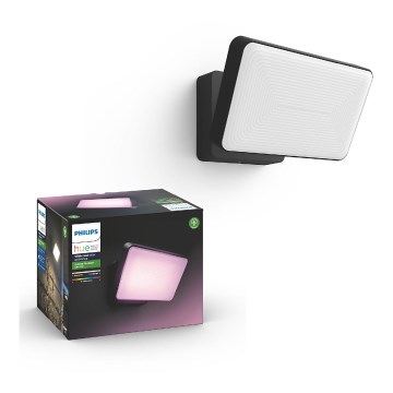 Philips - LED RGBW Dimmable outdoor reflektor Hue DISCOVER 2xLED/15W/230V 2000-6500K IP44