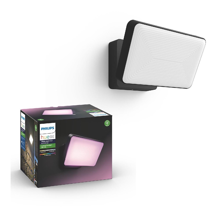 Philips - LED RGBW Dimmable outdoor reflektor Hue DISCOVER 2xLED/15W/230V 2000-6500K IP44