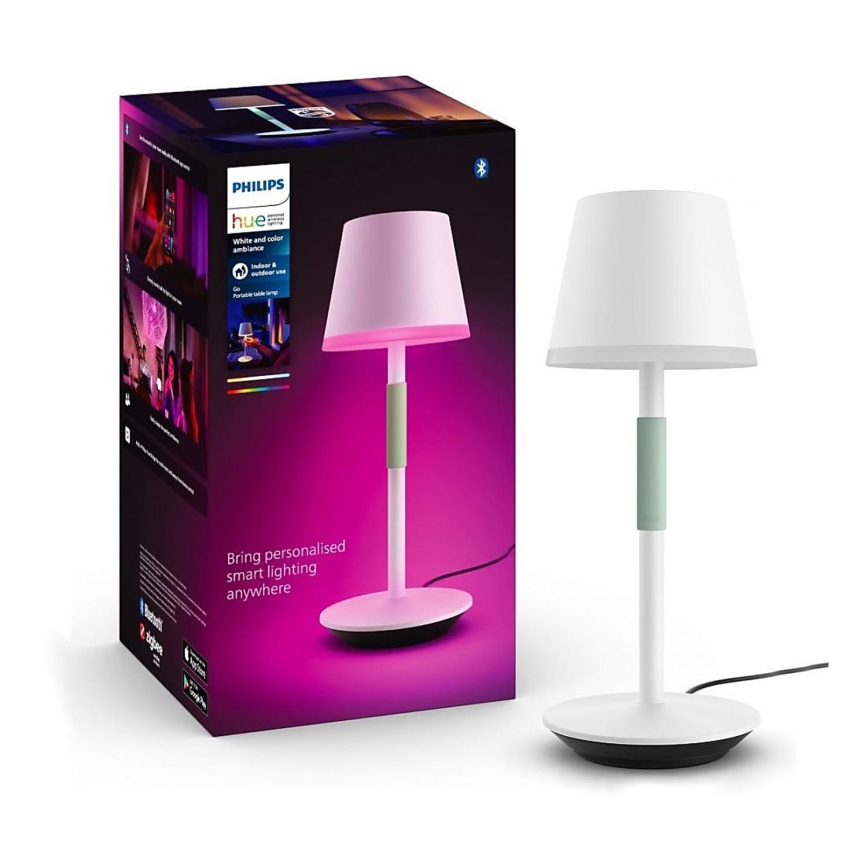 Philips - LED RGBW Dimmable outdoor touch lamp Hue GO LED/6,2W/230V 2000-6500K IP54