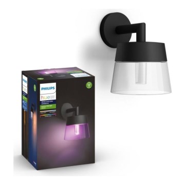 Philips - LED RGBW Dimmable outdoor wall light Hue ATTRACT LED/8W/230V 2000-6500K IP44