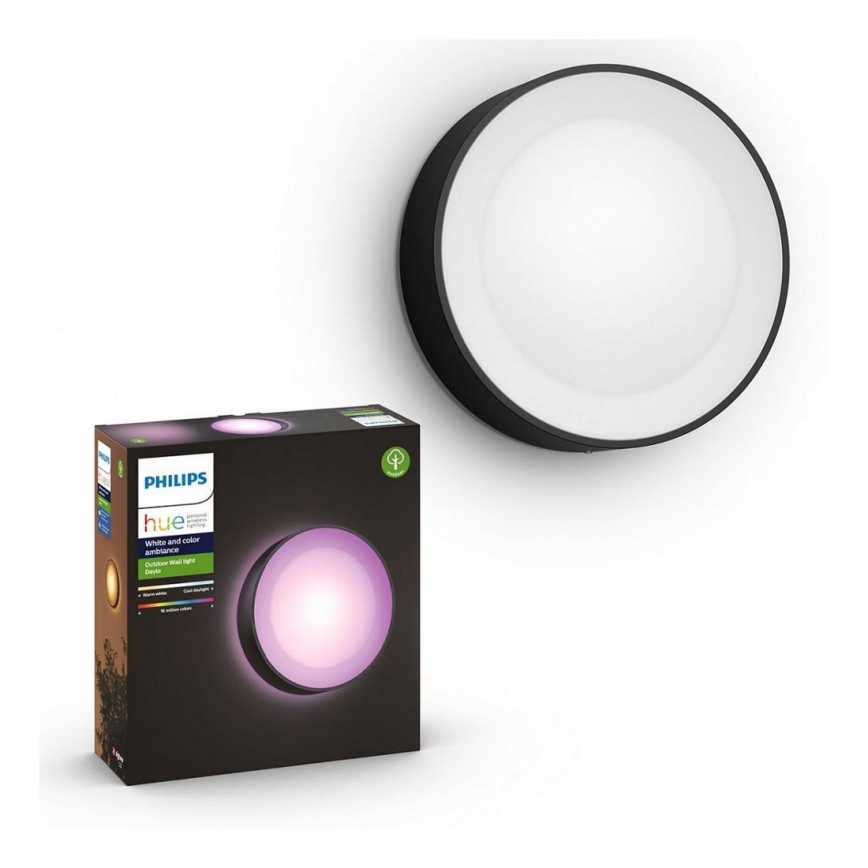 Philips - LED RGBW Dimmable outdoor wall light Hue DAYLO LED/15W/230V 2000-6500K IP44