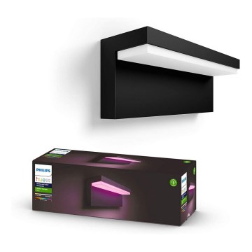 Philips - LED RGBW Dimmable outdoor wall light Hue NYRO LED/13,5W/230V 2000-6500K IP44