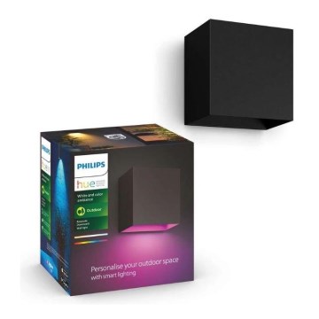 Philips - LED RGBW Dimmable outdoor wall light Hue RESONATE LED/8W/230V 2000–6500K IP44