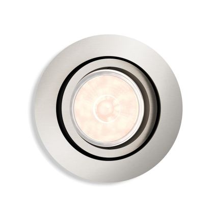 Philips - LED RGBW Dimmable Recessed Downlight DONEGAL 1xGU10/4,8W/230V + Remote Control