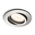 Philips - LED RGBW Dimmable Recessed Downlight DONEGAL 1xGU10/4,8W/230V + Remote Control