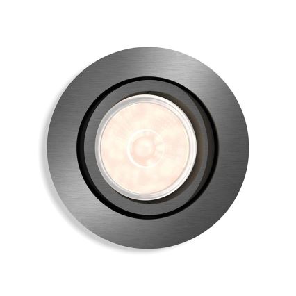 Philips - LED RGBW Dimmable recessed downlight DONEGAL 1xGU10/4.8W/230V + remote control