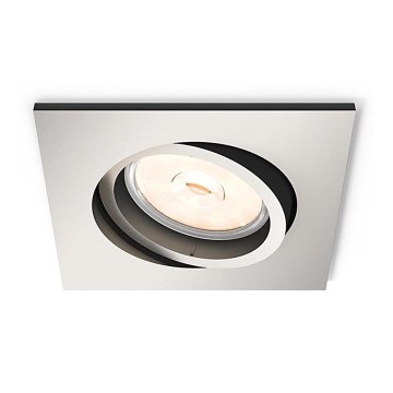 Philips - LED RGBW Dimmable Recessed Downlight DONEGAL 1xGU10/4.8W/230V + remote control
