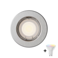 Philips - LED RGBW Dimmable Recessed Downlight PERIDOT 1xGU10/6,5W/230V 2700-6500K silver