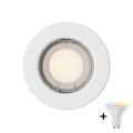 Philips - LED RGBW Dimmable recessed downlight PERIDOT 1xGU10/6,5W/230V 2700-6500K white