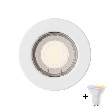 Philips - LED RGBW Dimmable recessed downlight PERIDOT 1xGU10/6,5W/230V 2700-6500K white