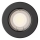 Philips - LED RGBW Dimmable recessed downlight PERIDOT 1xGU10/6W/230V black + remote control