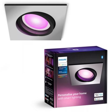 Philips - LED RGBW Dimmable recessed light Hue CENTURA 1xGU10/4,2W/230V 2000-6500K