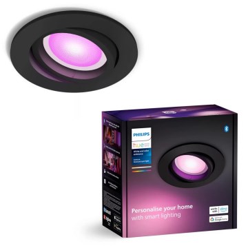 Philips - LED RGBW Dimmable recessed light Hue CENTURA 1xGU10/4,2W/230V 2000-6500K