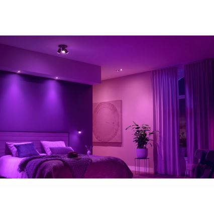 Philips - LED RGBW Dimmable recessed light Hue CENTURA 1xGU10/4,2W/230V 2000-6500K