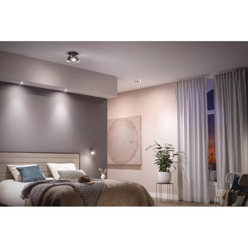 Philips - LED RGBW Dimmable recessed light Hue CENTURA 1xGU10/4,2W/230V 2000-6500K