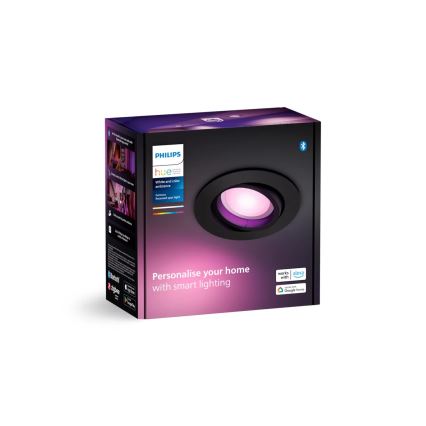 Philips - LED RGBW Dimmable recessed light Hue CENTURA 1xGU10/4,2W/230V 2000-6500K