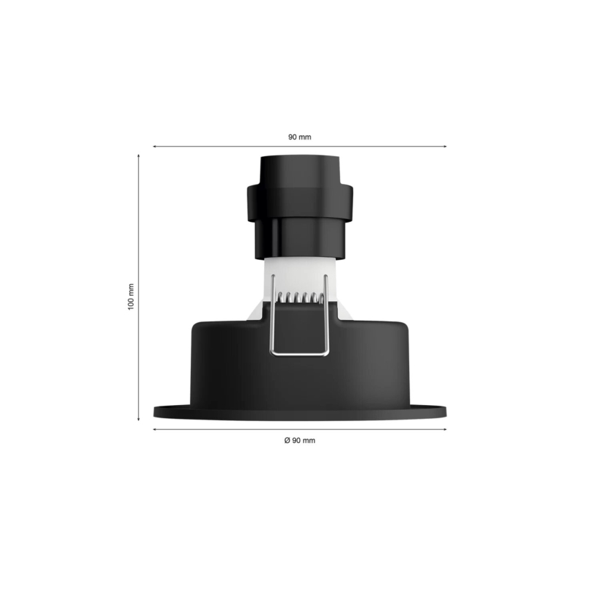 Philips - LED RGBW Dimmable recessed light Hue CENTURA 1xGU10/4,2W/230V 2000-6500K
