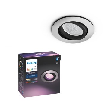 Philips - LED RGBW Dimmable recessed light Hue CENTURA 1xGU10/5,7W/230V