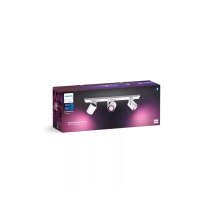 Philips - LED RGBW Dimmable spotlight Hue ARGENTA 3xGU10/4,2W/230V 2000-6500K