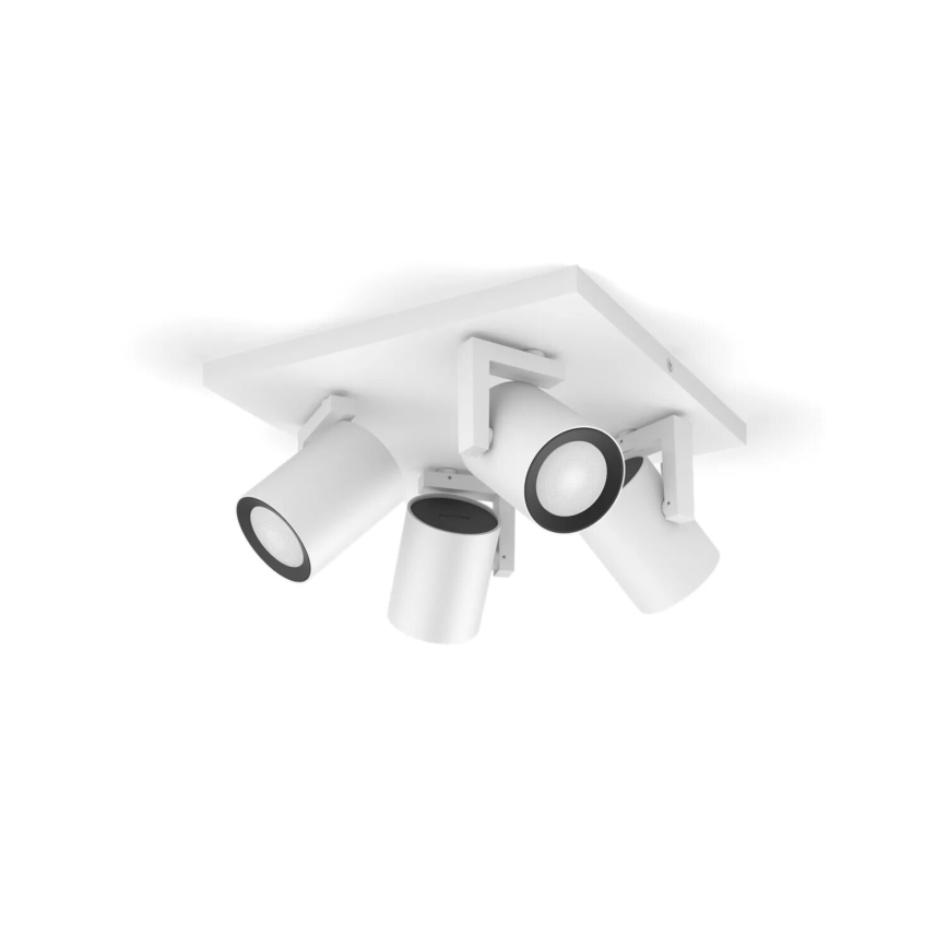 Philips - LED RGBW Dimmable spotlight Hue ARGENTA 4xGU10/4,2W/230V 2000-6500K
