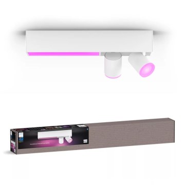 Philips - LED RGBW Dimmable spotlight Hue CENTRIS 2xGU10/4,2W/230V+ LED/11W