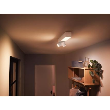 Philips - LED RGBW Dimmable spotlight Hue CENTRIS 2xGU10/4,2W/230V+ LED/11W