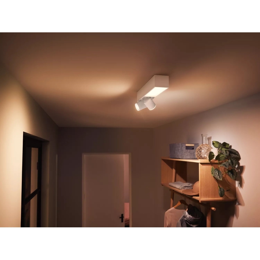 Philips - LED RGBW Dimmable spotlight Hue CENTRIS 2xGU10/4,2W/230V+ LED/11W