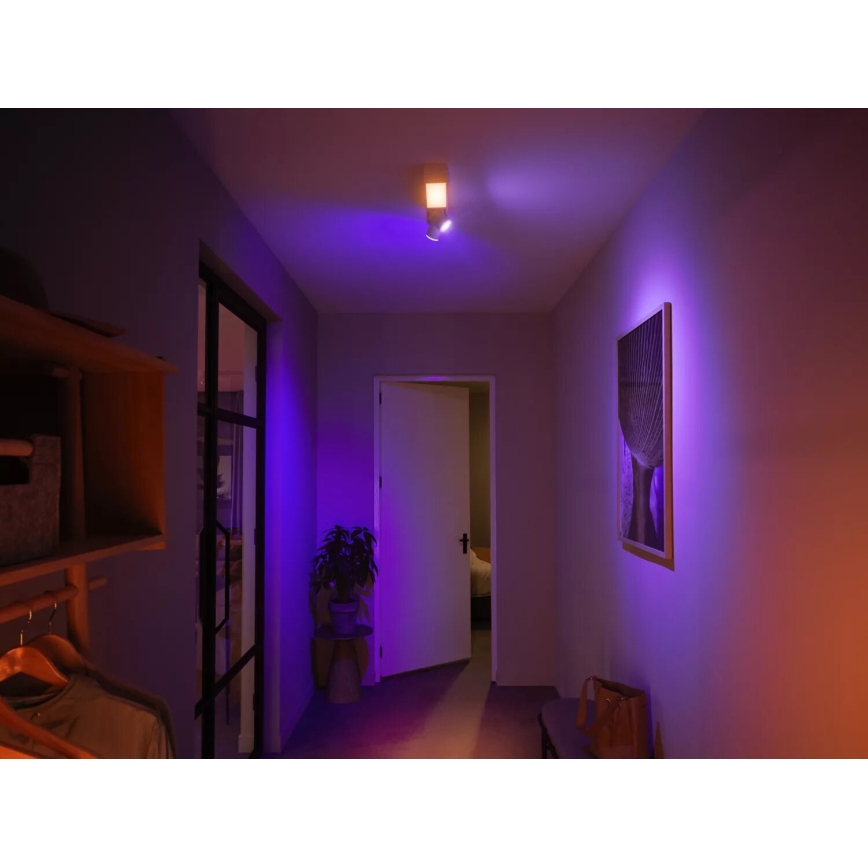 Philips - LED RGBW Dimmable spotlight Hue CENTRIS 2xGU10/4,2W/230V+ LED/11W