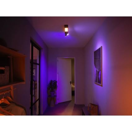 Philips - LED RGBW Dimmable spotlight Hue CENTRIS 2xGU10/4,2W/230V + LED/11W 2000-6500K