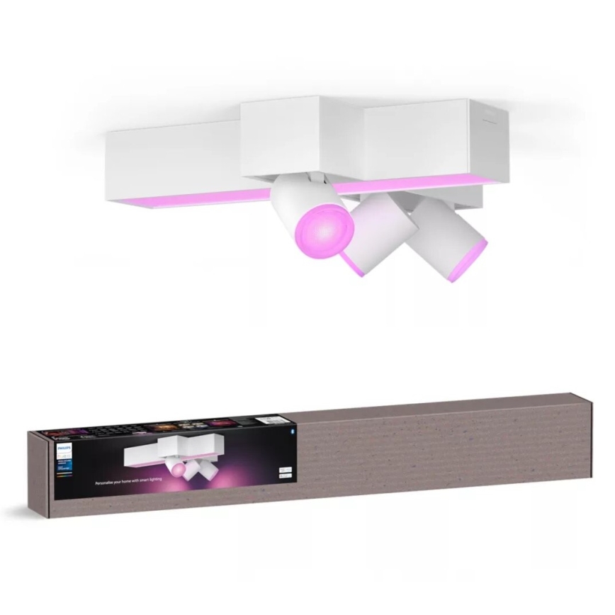 Philips - LED RGBW Dimmable spotlight Hue CENTRIS 3xGU10/4,2W/230V + LED/11W 2000-6500K