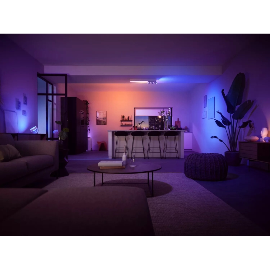 Philips - LED RGBW Dimmable spotlight Hue CENTRIS 3xGU10/4,2W/230V + LED/11W 2000-6500K