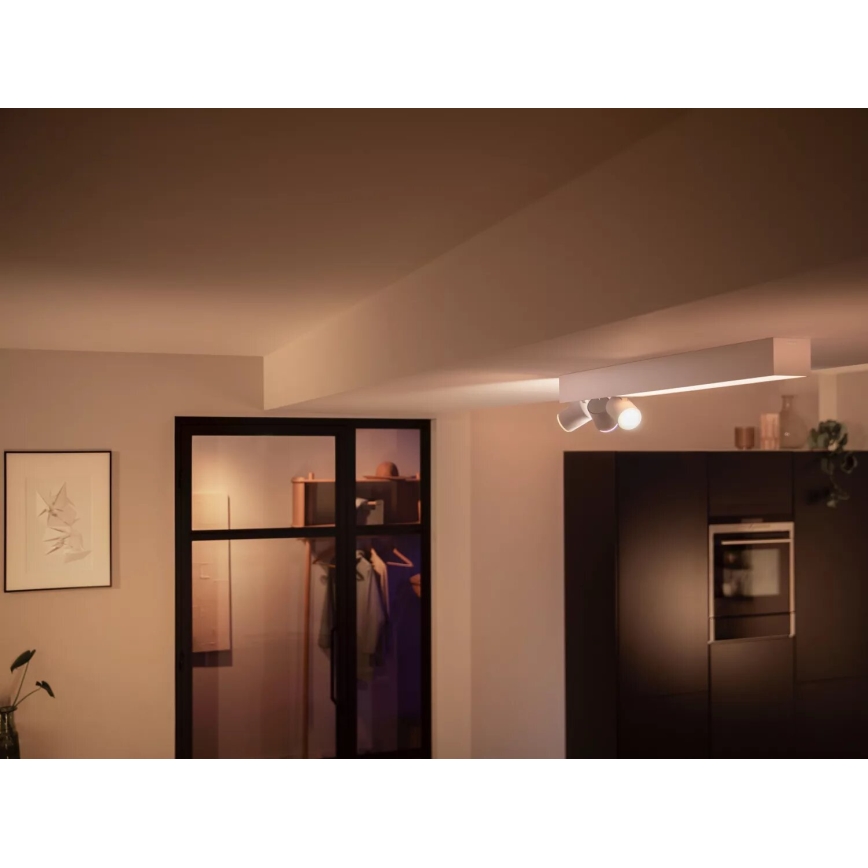 Philips - LED RGBW Dimmable spotlight Hue CENTRIS 3xGU10/4,2W/230V + LED/11W 2000-6500K