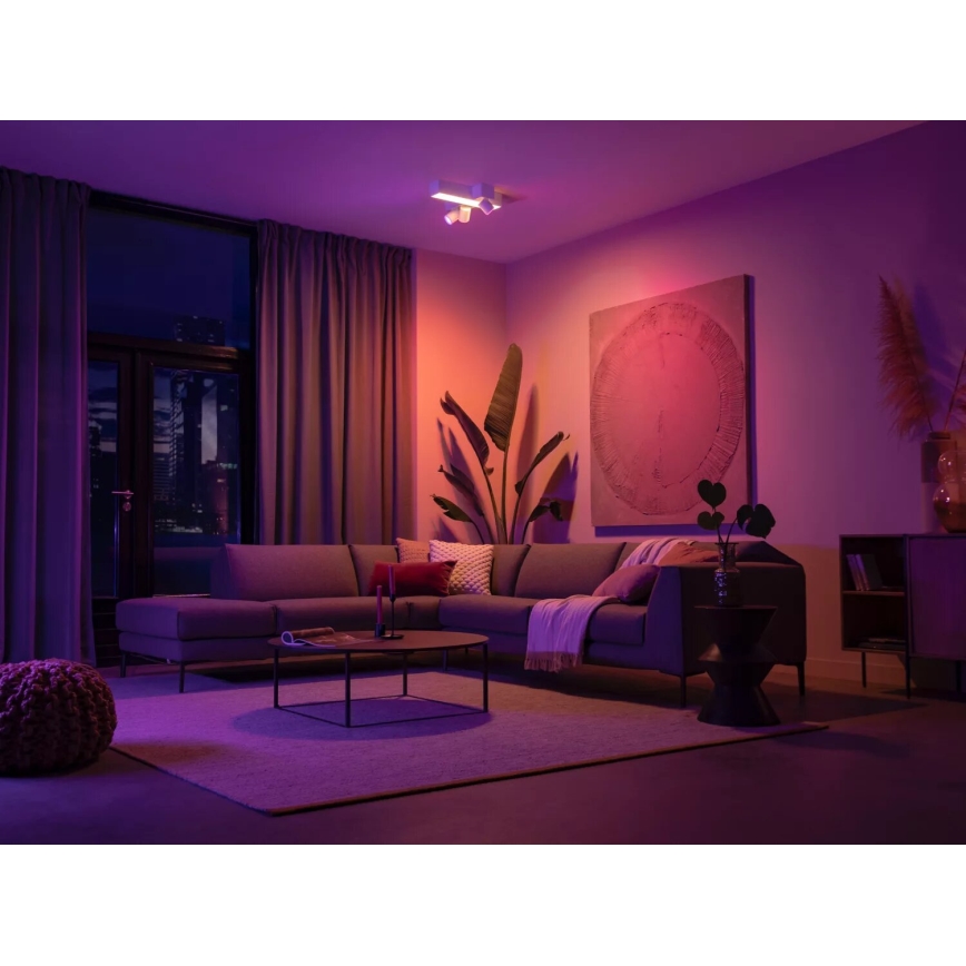 Philips - LED RGBW Dimmable spotlight Hue CENTRIS 3xGU10/4,2W/230V + LED/11W 2000-6500K