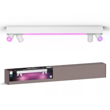 Philips - LED RGBW Dimmable spotlight Hue CENTRIS 4xGU10/4,2W/230V + LED/11W 2000-6500K