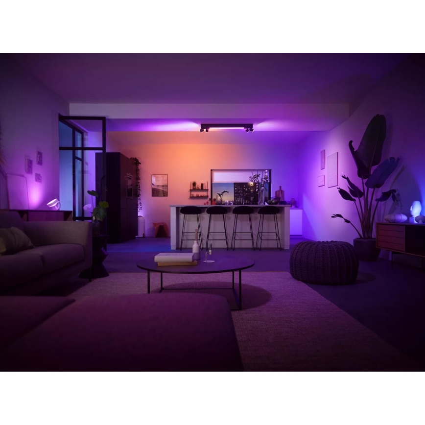 Philips - LED RGBW Dimmable spotlight Hue CENTRIS 4xGU10/4,2W/230V + LED/11W 2000-6500K