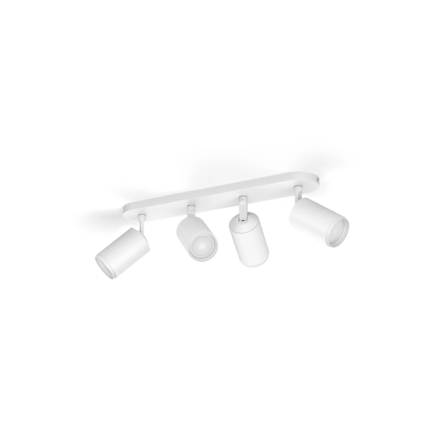 Philips - LED RGBW Dimmable spotlight Hue FUGATO 4xGU10/4,2W/230V 2000-6500K white