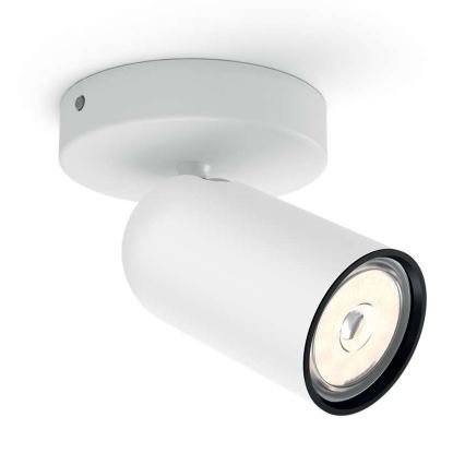 Philips - PONGEE LED RGBW dimmable spotlight 1xGU10/4.8W/230V 3000K white + remote control