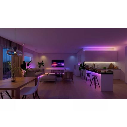 Philips - Hue ESSENTIAL White and Color Ambiance Dimmable LED RGBW Strip 10m LED/27,2W/230V 2200-6500K