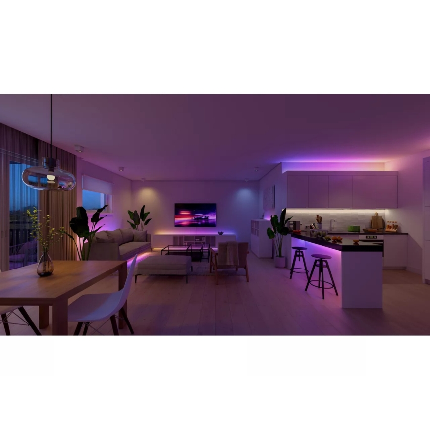 Philips - Hue ESSENTIAL White and Color Ambiance Dimmable LED RGBW Strip 10m LED/27,2W/230V 2200-6500K
