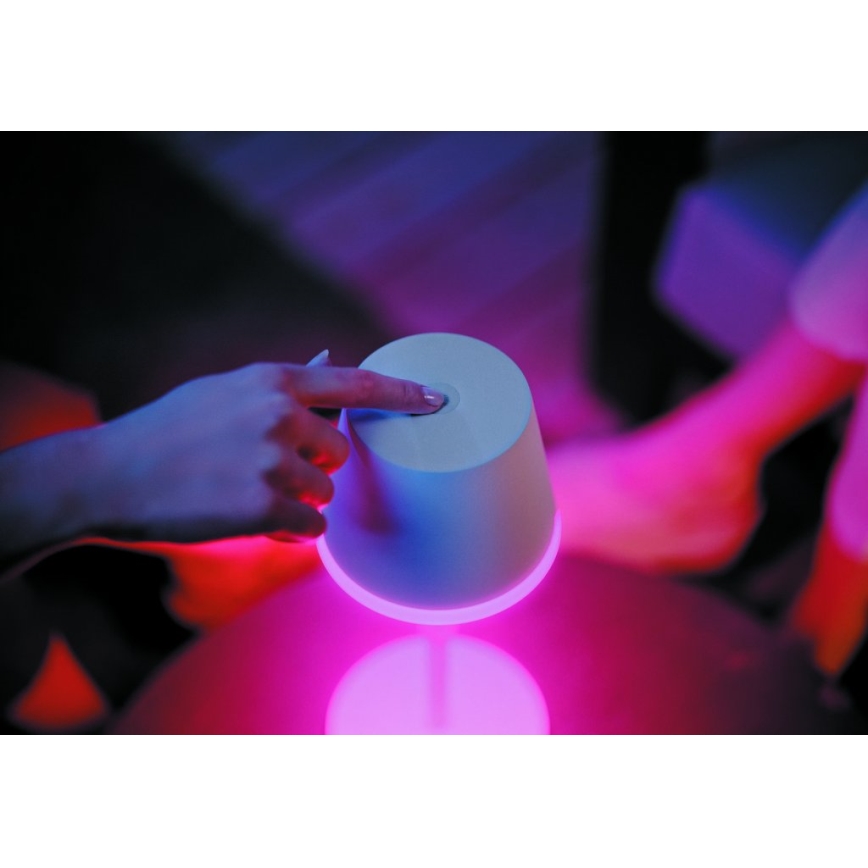 Philips - LED RGBW Dimmable outdoor touch lamp Hue GO LED/6,2W/230V 2000-6500K IP54