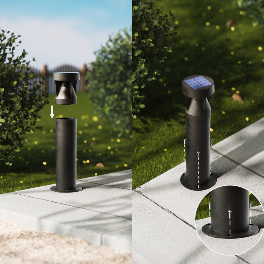 Philips - LED Solar lamp AVERY LED/1,8W/3,7V 2700K IP44